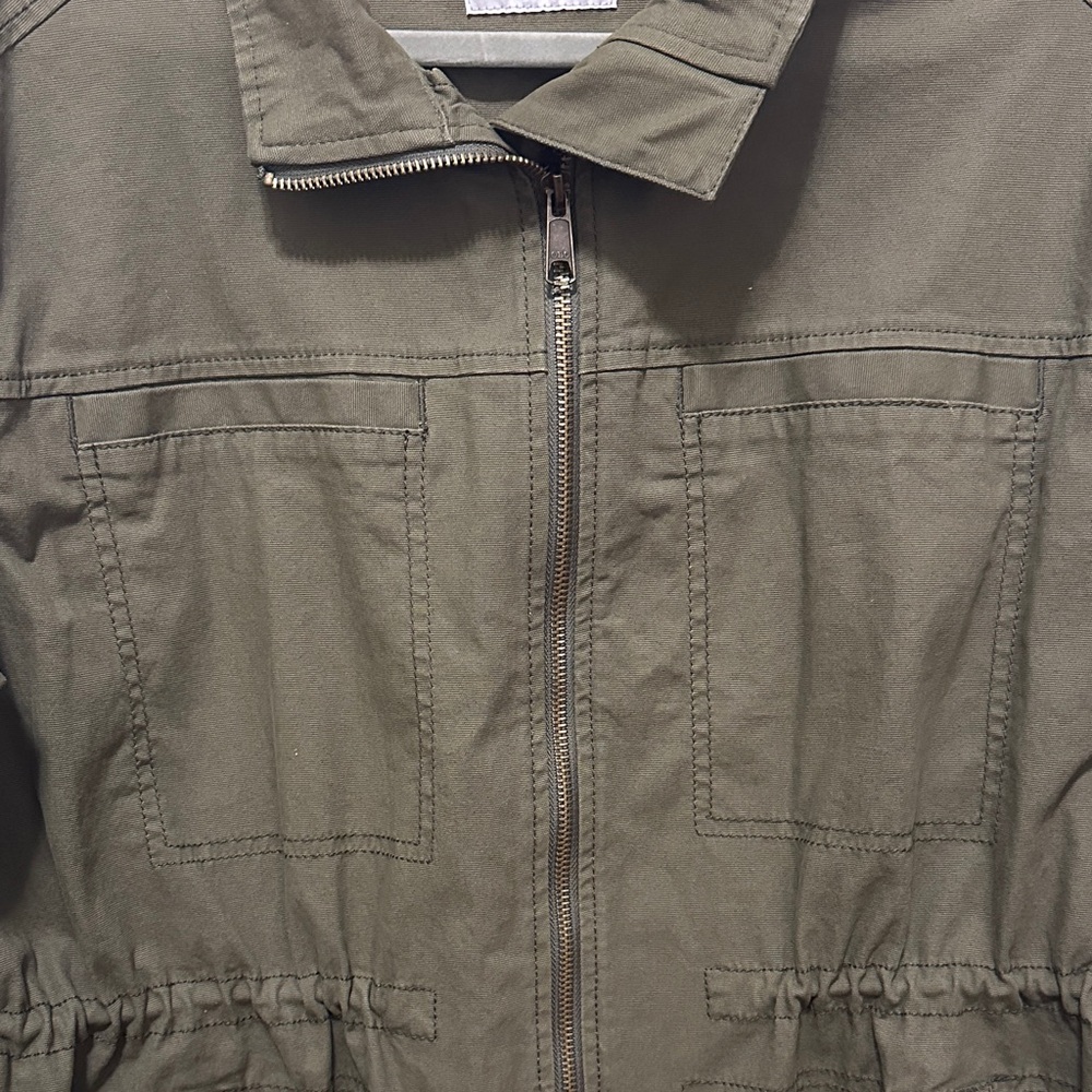 Old Navy Women’s Dark Olive Jacket - Picture 15 of 16